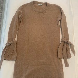 Madewell Camel Wool Sweater Dress XS